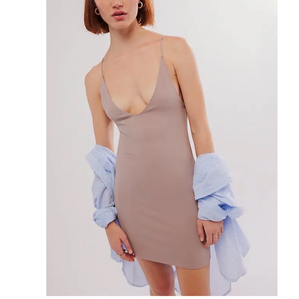 Intimately Free People Crisscross Mini Slip